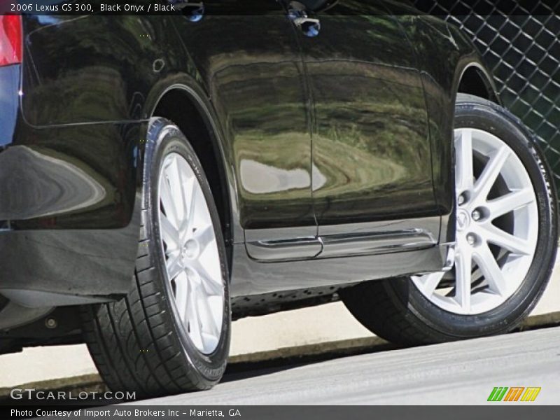 Black Onyx / Black 2006 Lexus GS 300
