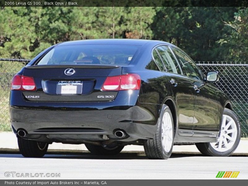 Black Onyx / Black 2006 Lexus GS 300