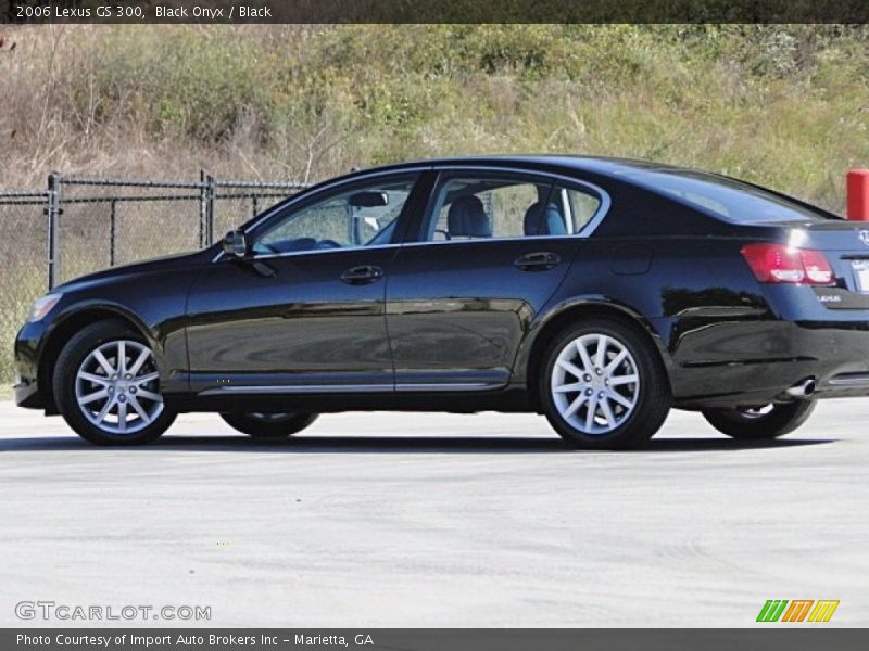 Black Onyx / Black 2006 Lexus GS 300