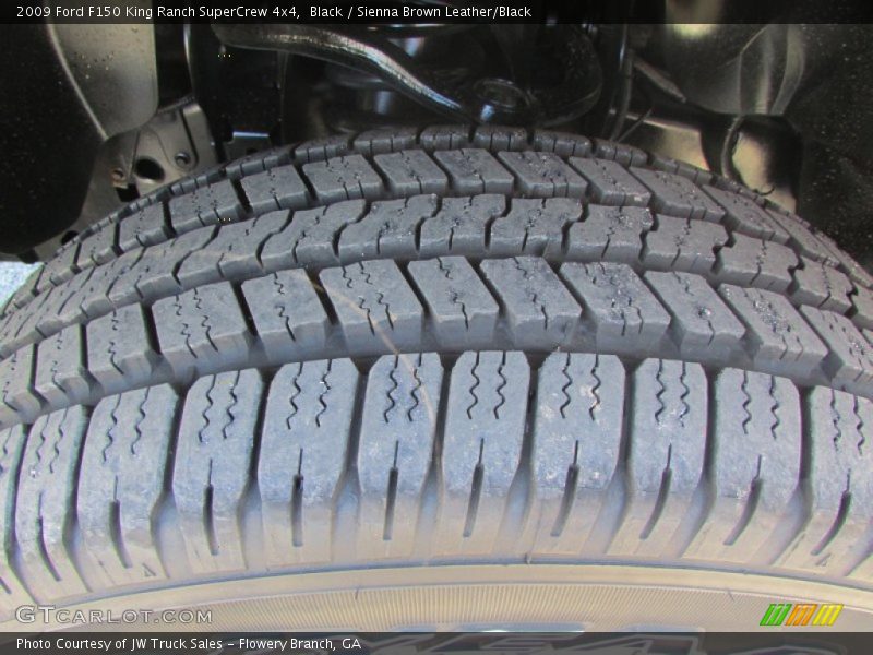Black / Sienna Brown Leather/Black 2009 Ford F150 King Ranch SuperCrew 4x4