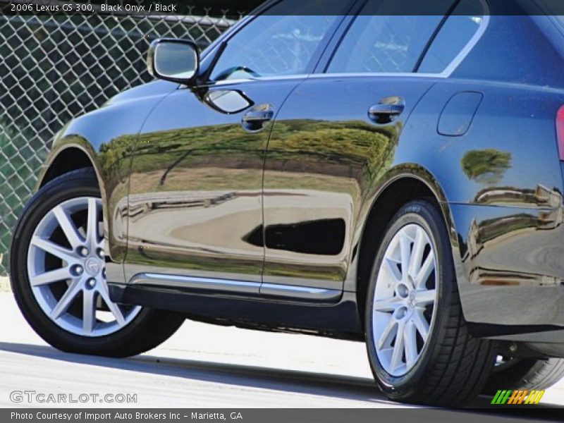 Black Onyx / Black 2006 Lexus GS 300