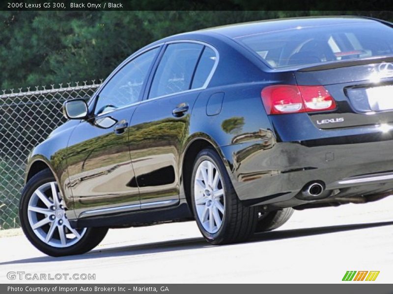 Black Onyx / Black 2006 Lexus GS 300