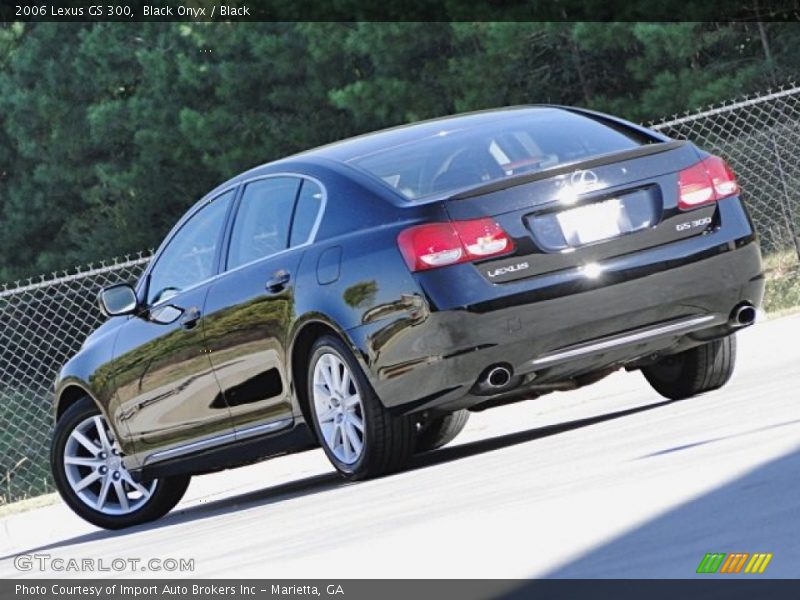 Black Onyx / Black 2006 Lexus GS 300