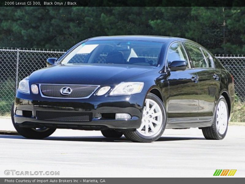 Black Onyx / Black 2006 Lexus GS 300