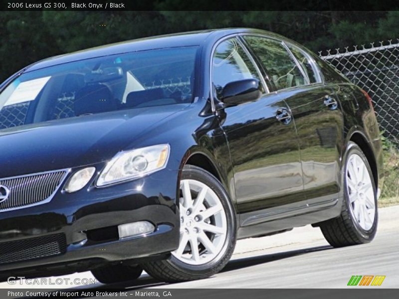 Black Onyx / Black 2006 Lexus GS 300