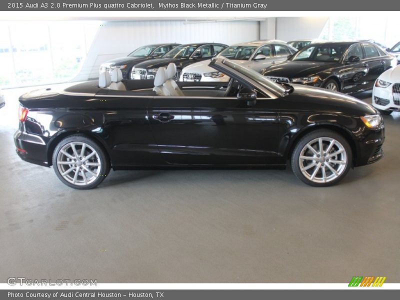  2015 A3 2.0 Premium Plus quattro Cabriolet Mythos Black Metallic