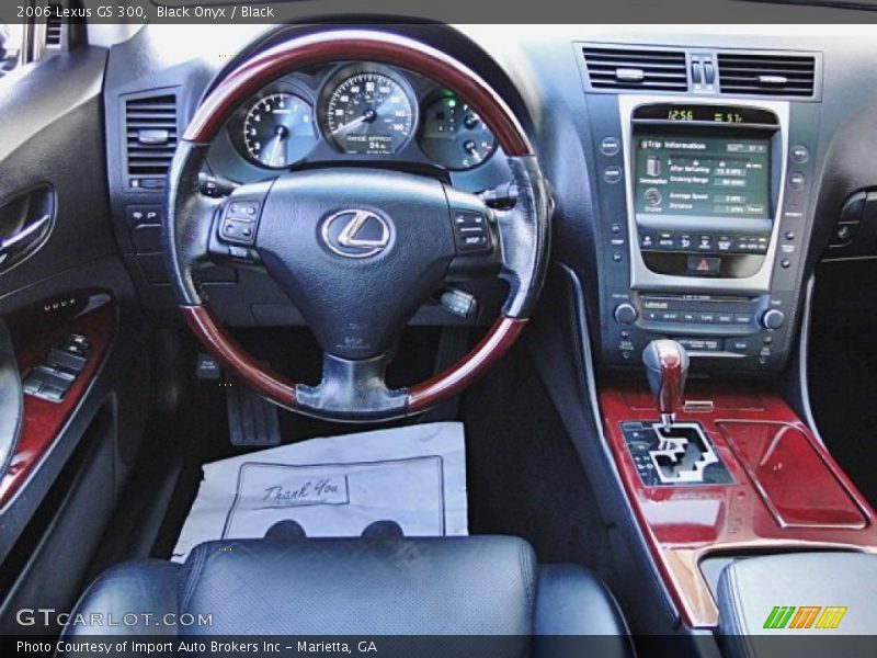 Black Onyx / Black 2006 Lexus GS 300