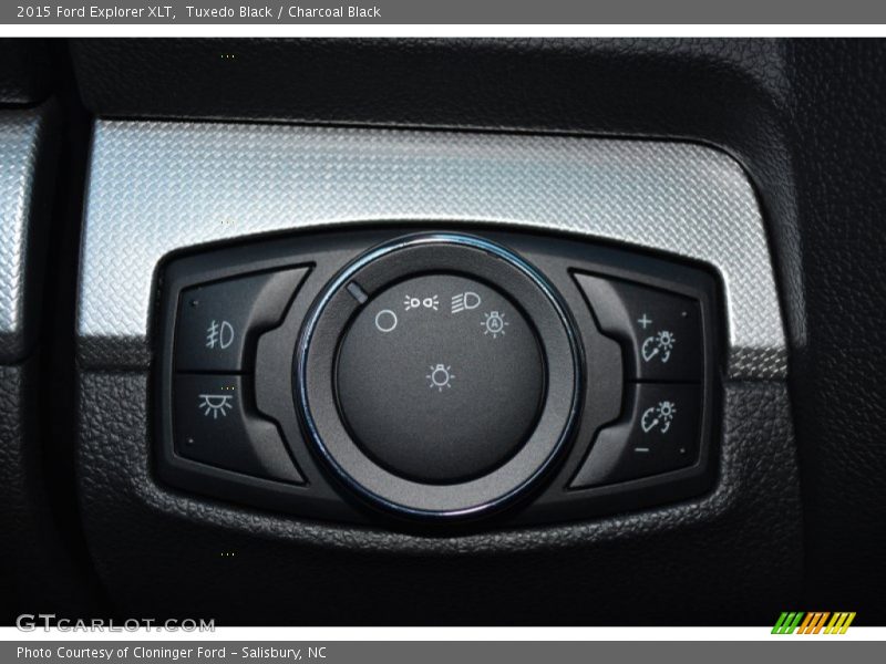 Tuxedo Black / Charcoal Black 2015 Ford Explorer XLT