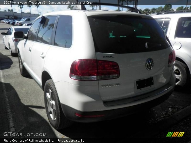 Campanella White / Kristal Grey 2005 Volkswagen Touareg V6