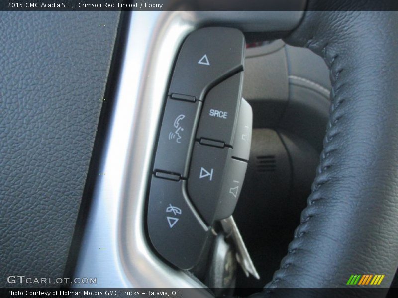 Crimson Red Tincoat / Ebony 2015 GMC Acadia SLT