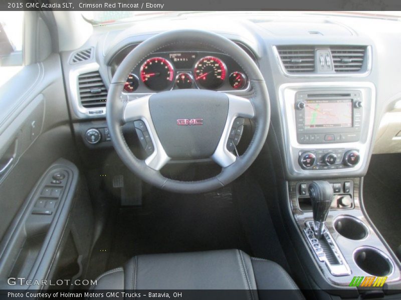 Crimson Red Tincoat / Ebony 2015 GMC Acadia SLT