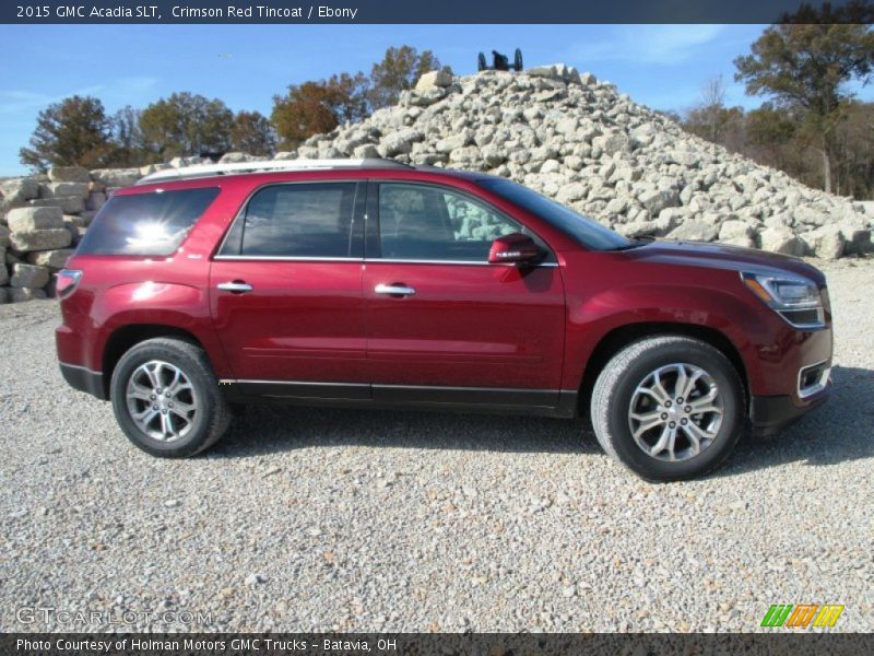 Crimson Red Tincoat / Ebony 2015 GMC Acadia SLT