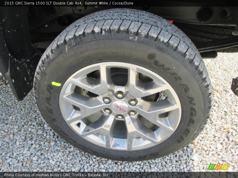  2015 Sierra 1500 SLT Double Cab 4x4 Wheel