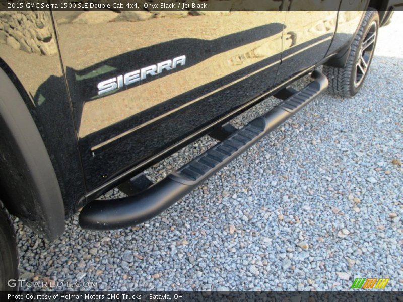 Onyx Black / Jet Black 2015 GMC Sierra 1500 SLE Double Cab 4x4