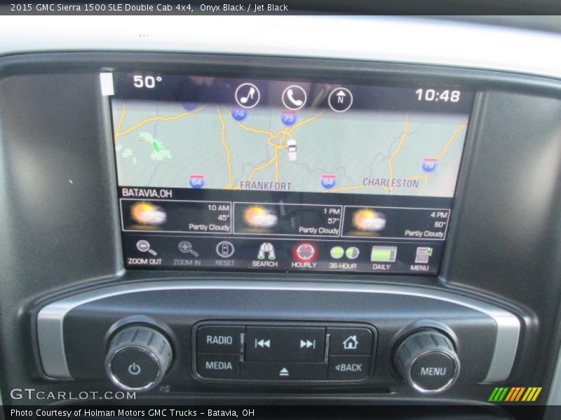 Onyx Black / Jet Black 2015 GMC Sierra 1500 SLE Double Cab 4x4