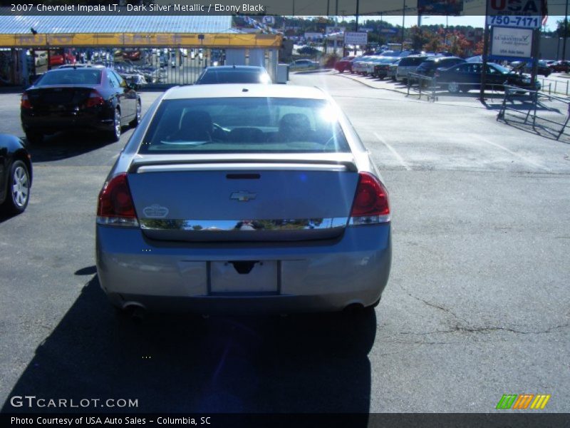 Dark Silver Metallic / Ebony Black 2007 Chevrolet Impala LT