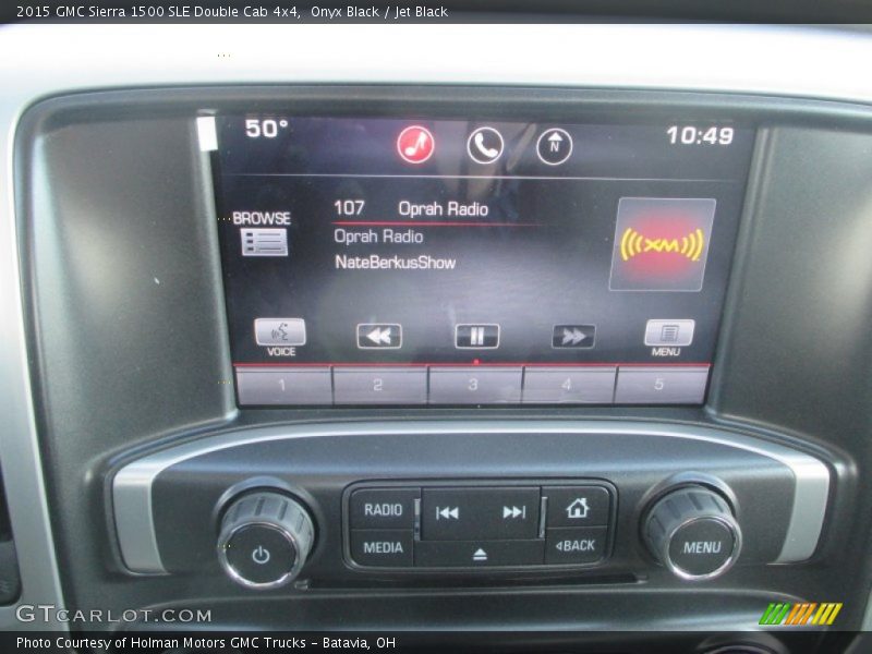 Onyx Black / Jet Black 2015 GMC Sierra 1500 SLE Double Cab 4x4