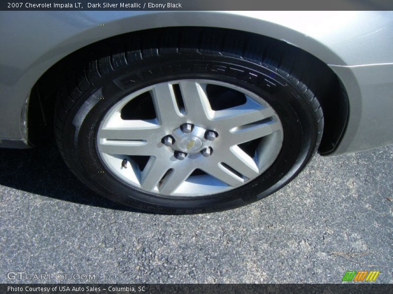 Dark Silver Metallic / Ebony Black 2007 Chevrolet Impala LT