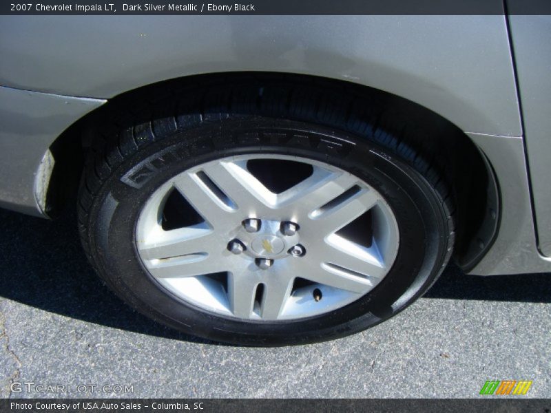 Dark Silver Metallic / Ebony Black 2007 Chevrolet Impala LT