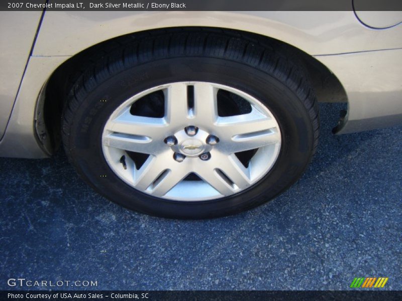 Dark Silver Metallic / Ebony Black 2007 Chevrolet Impala LT