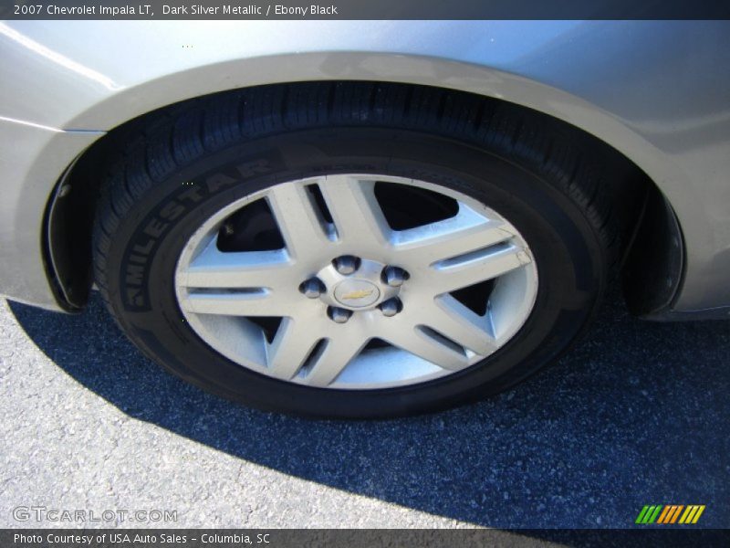 Dark Silver Metallic / Ebony Black 2007 Chevrolet Impala LT