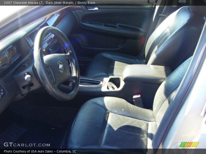 Dark Silver Metallic / Ebony Black 2007 Chevrolet Impala LT