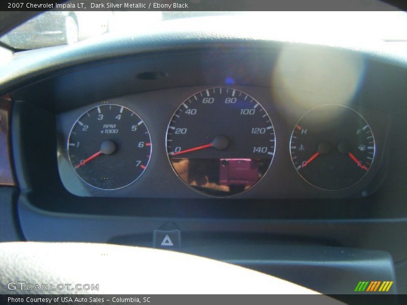 Dark Silver Metallic / Ebony Black 2007 Chevrolet Impala LT