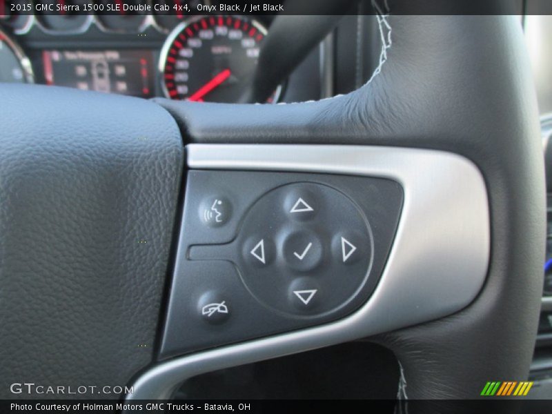 Onyx Black / Jet Black 2015 GMC Sierra 1500 SLE Double Cab 4x4