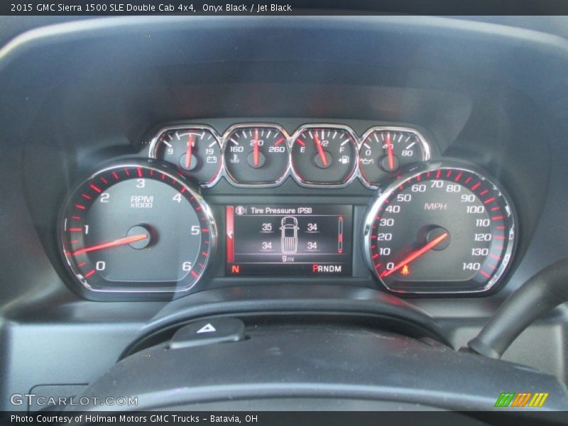 Onyx Black / Jet Black 2015 GMC Sierra 1500 SLE Double Cab 4x4