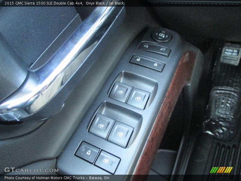 Onyx Black / Jet Black 2015 GMC Sierra 1500 SLE Double Cab 4x4
