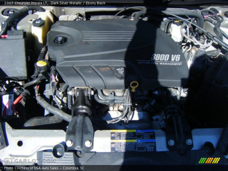 Dark Silver Metallic / Ebony Black 2007 Chevrolet Impala LT