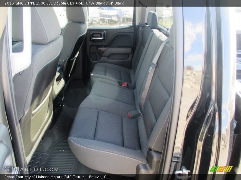 Onyx Black / Jet Black 2015 GMC Sierra 1500 SLE Double Cab 4x4