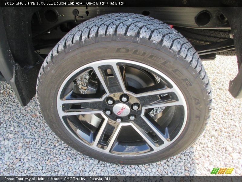 Onyx Black / Jet Black 2015 GMC Sierra 1500 SLE Double Cab 4x4