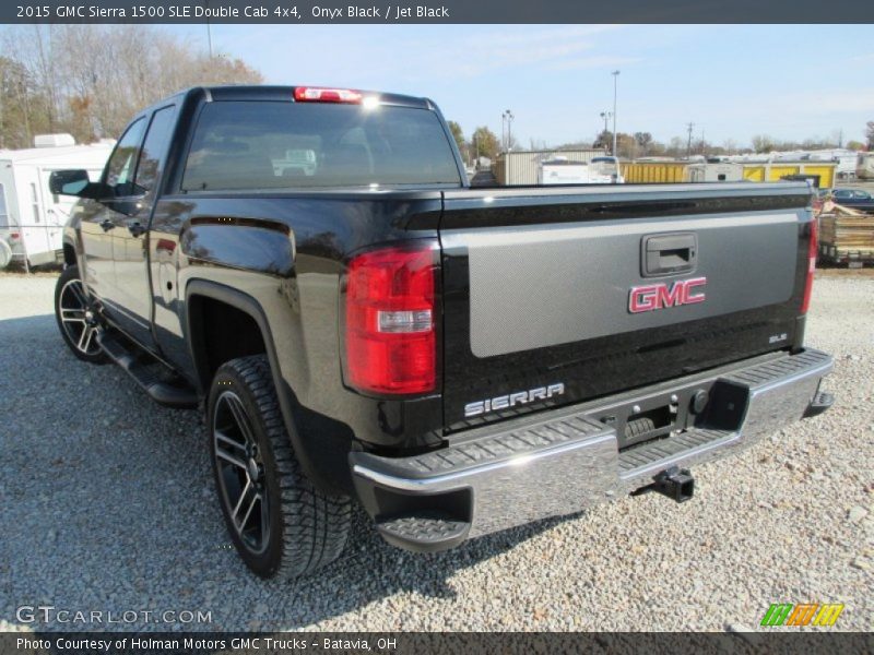 Onyx Black / Jet Black 2015 GMC Sierra 1500 SLE Double Cab 4x4