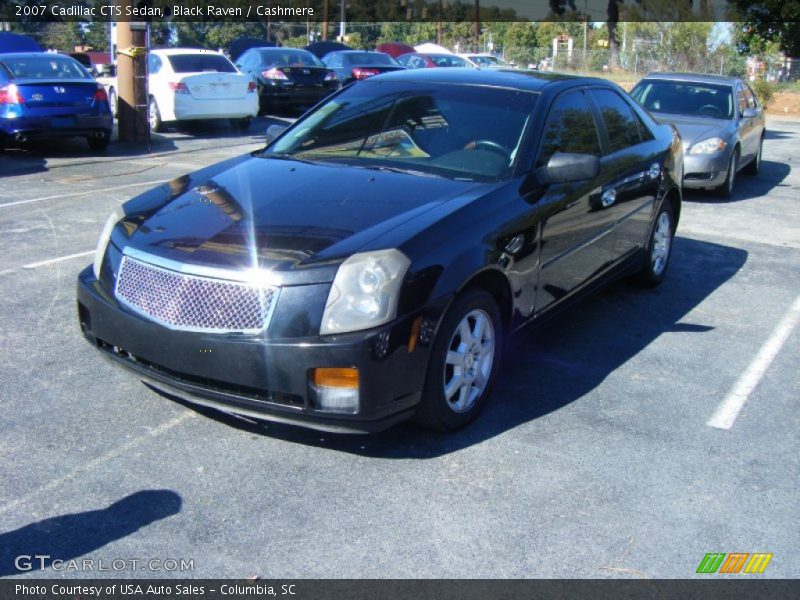 Black Raven / Cashmere 2007 Cadillac CTS Sedan