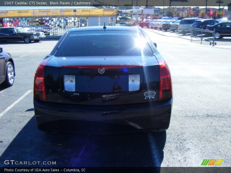 Black Raven / Cashmere 2007 Cadillac CTS Sedan