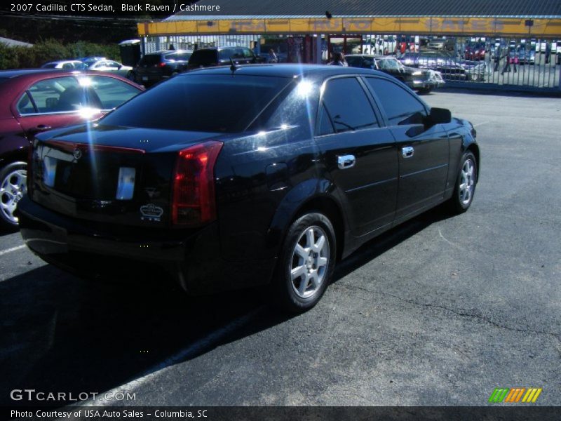 Black Raven / Cashmere 2007 Cadillac CTS Sedan