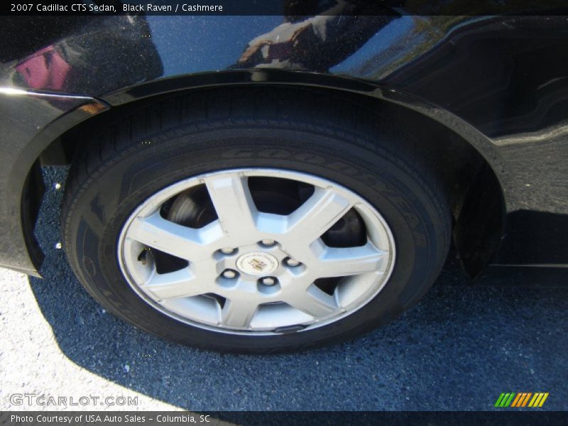 Black Raven / Cashmere 2007 Cadillac CTS Sedan