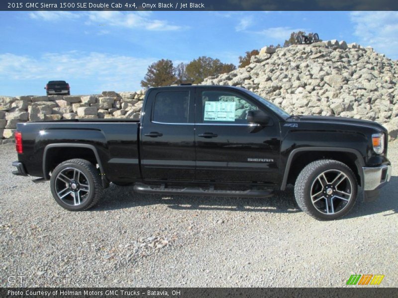  2015 Sierra 1500 SLE Double Cab 4x4 Onyx Black