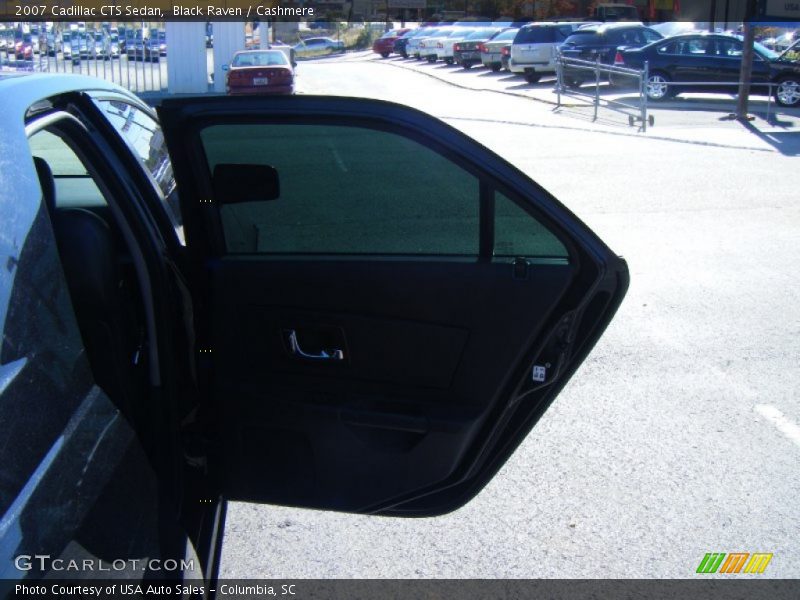 Black Raven / Cashmere 2007 Cadillac CTS Sedan