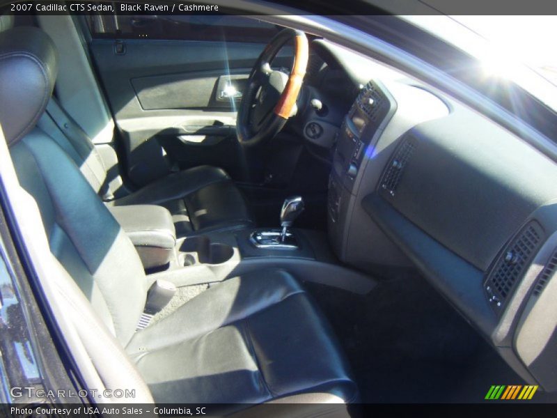 Black Raven / Cashmere 2007 Cadillac CTS Sedan