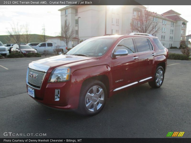 Crystal Red Tintcoat / Jet Black 2013 GMC Terrain Denali AWD