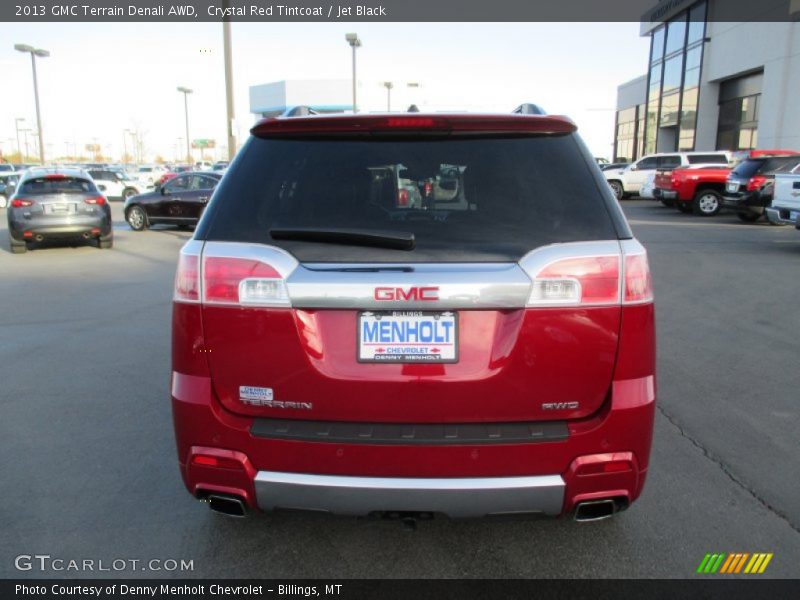 Crystal Red Tintcoat / Jet Black 2013 GMC Terrain Denali AWD