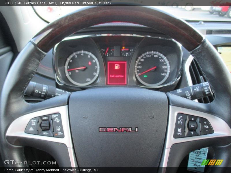Crystal Red Tintcoat / Jet Black 2013 GMC Terrain Denali AWD