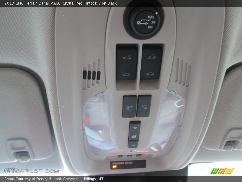 Crystal Red Tintcoat / Jet Black 2013 GMC Terrain Denali AWD
