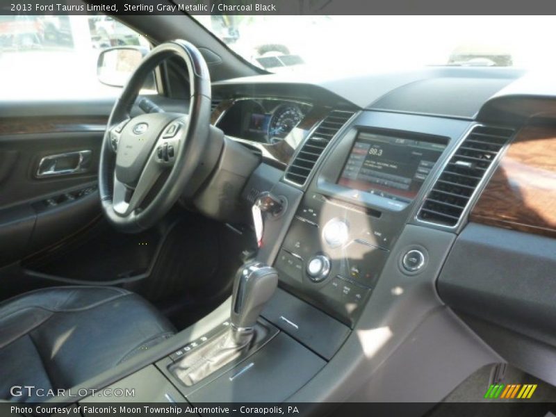 Sterling Gray Metallic / Charcoal Black 2013 Ford Taurus Limited