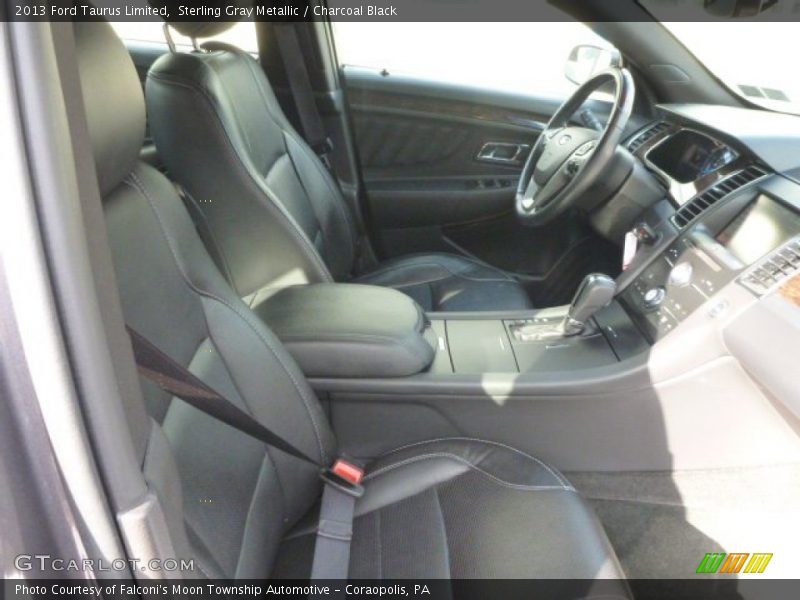 Sterling Gray Metallic / Charcoal Black 2013 Ford Taurus Limited