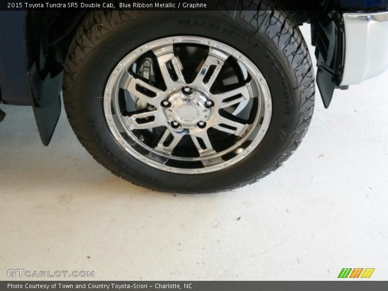 Blue Ribbon Metallic / Graphite 2015 Toyota Tundra SR5 Double Cab