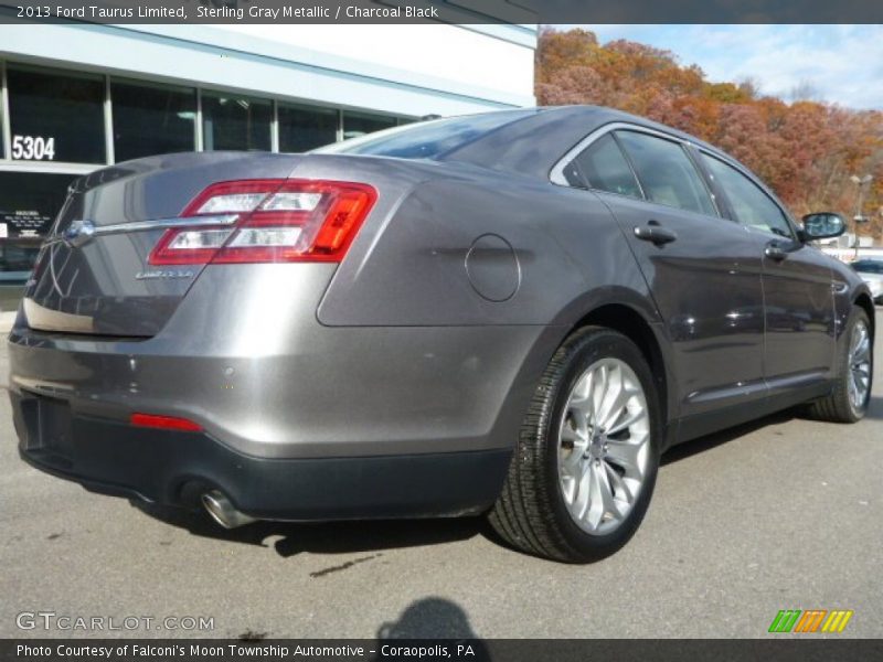 Sterling Gray Metallic / Charcoal Black 2013 Ford Taurus Limited