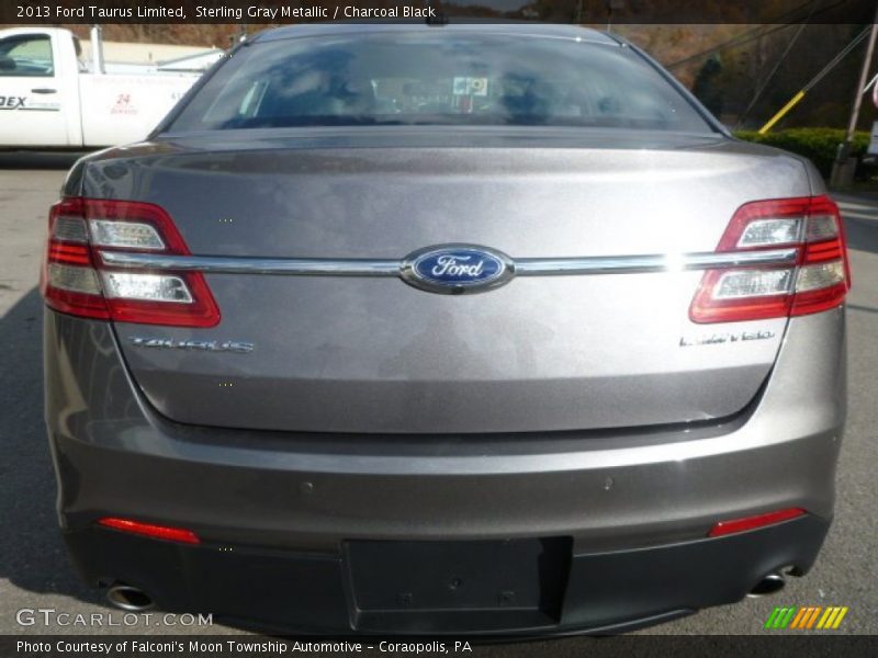 Sterling Gray Metallic / Charcoal Black 2013 Ford Taurus Limited